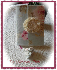 cahier fleurs