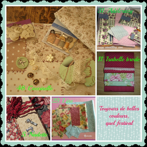 Coccinelle, Adelcrazy, Isabelle brode, Nadette, Line