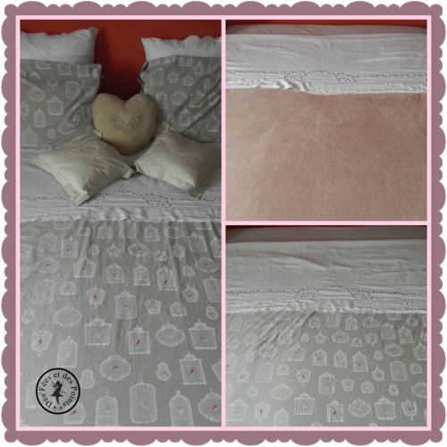 drap ancien beau 3